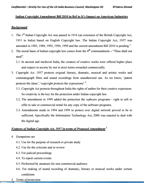 Impact-of-Proposed-Indian-Copyright-Amendment-2010